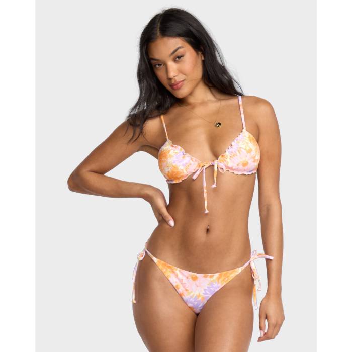 【★百貨店SALE★6/11真夜中2時迄】散らし広告ボン Billabong 【 Womens Sweet Surprise Cara Bralette Bikini Top Womens Multi 】 レディース レディース