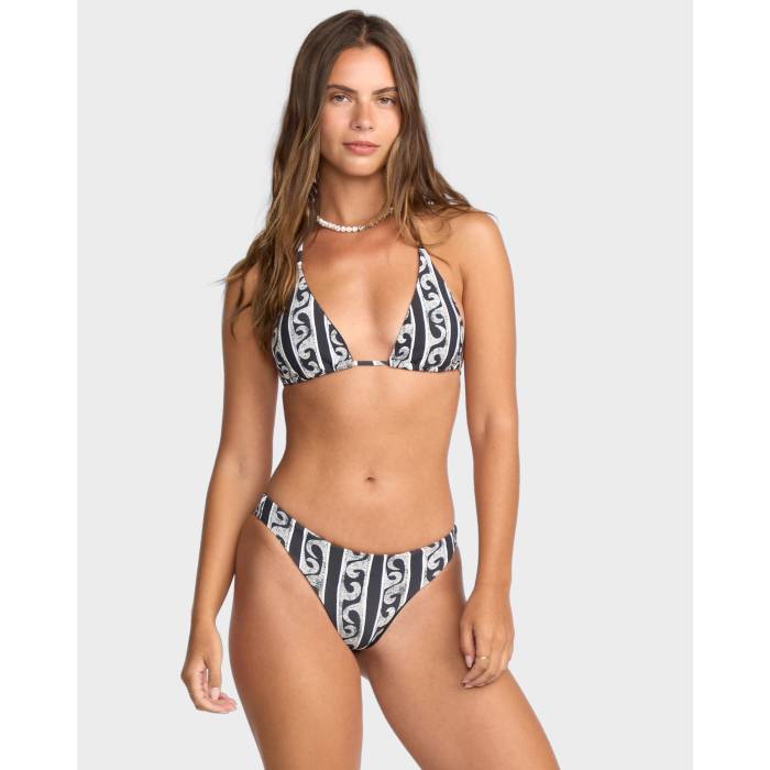 【★百貨店SALE★6/11真夜中2時迄】散らし広告ボン Billabong 【 Womens Wave Watcher Bikini Bottom Womens Black/White 】 レディース Wave ウェーブ・ウェイブ ズボン ボトムス レディース 黒いこと 黒いこと 白いこと 白いこと