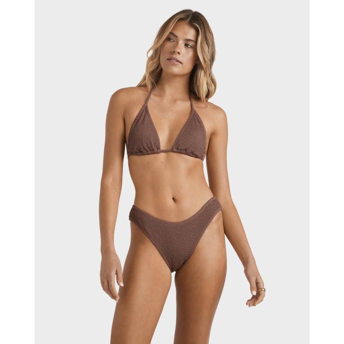 【★百貨店SALE★6/11真夜中2時迄】散らし広告ボン Billabong 【 Womens Summer Hi Bikini Bottom Womens Espresso 】 レディース Summer 朱夏 ズボン ボトムス レディース