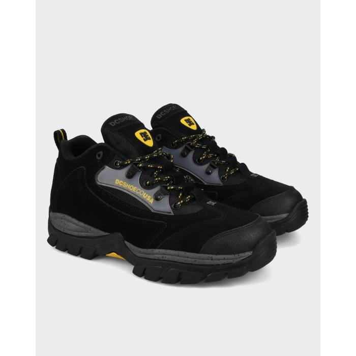 ディーシー シューズ Dc Shoes 【 Mens Recon Boots Mens Black/Yellow 】 メンズ ブーツ メンズ 黒色 ブラック yellow 黄色・イエロー
