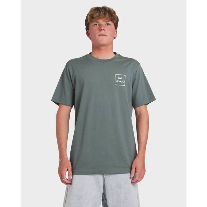 【★百貨店SALE★6/11真夜中2時迄】ルーカ Rvca 【 Mens Va All The Ways T-Shirt Mens Balsam Green 】 メンズ ティーシャツ メンズ green 緑・緑であること