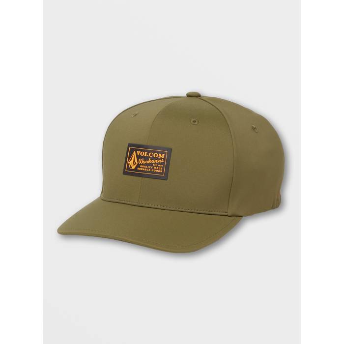 ボルコム Volcom 【 Mens Work Wear Cap Mens Olive 】 メンズ キャップ 帽子 メンズ olive オリーブ