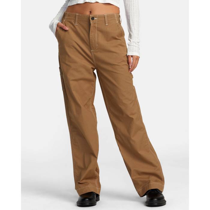 ルーカ Rvca 【 Womens Spring Shift Pants Womens Ermine 】 レディース Spring 発条 レディース