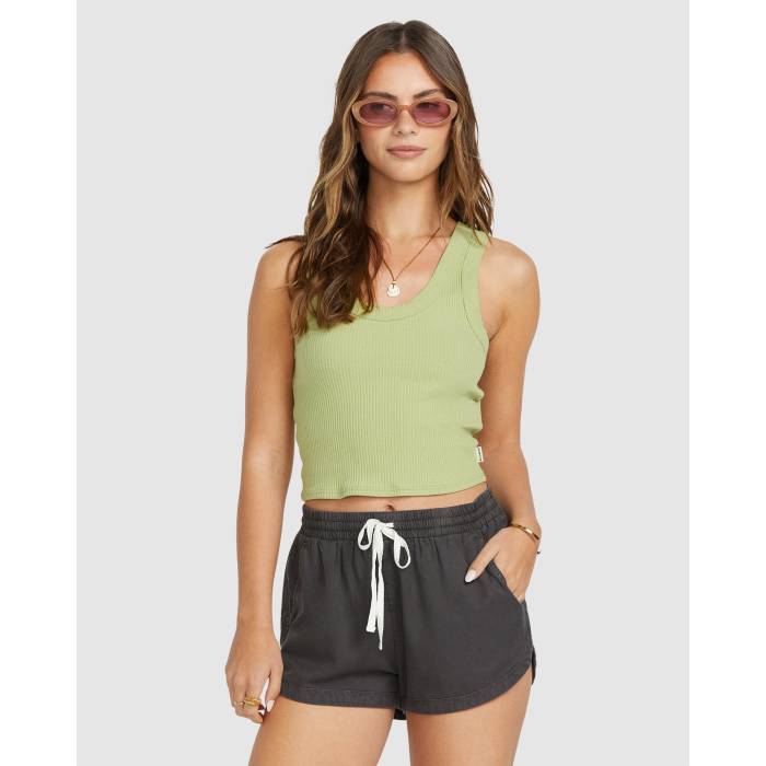 ビラボン Billabong 【 Womens Road Trippin Elastic Waist Shorts Womens Off Black 】 レディース ショーツ レディース 黒色 ブラック