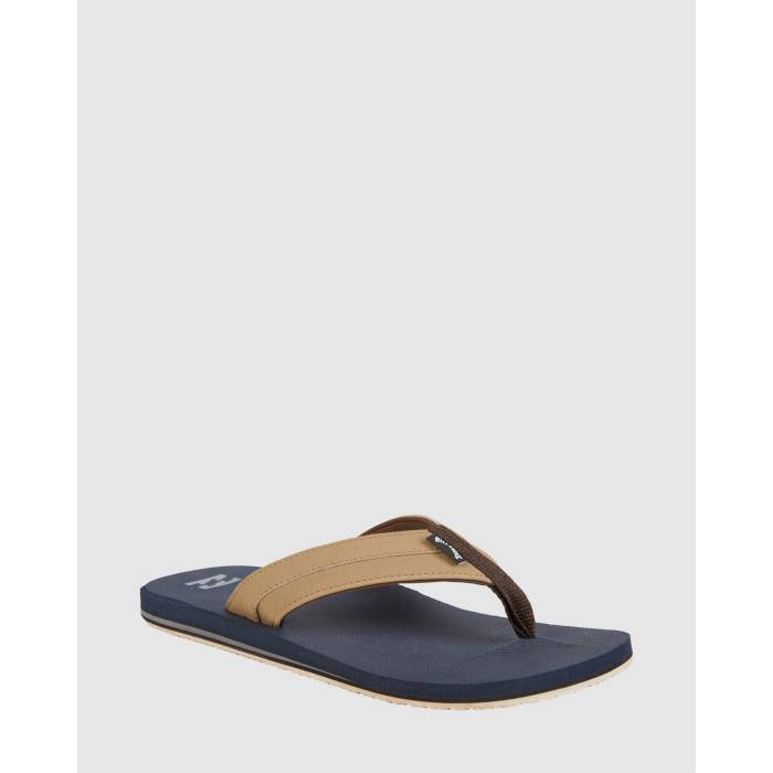散らし広告ボン Billabong 【 Mens All Day Impact Thongs Mens Navy 】 メンズ 差しひびき メンズ 紺色 米国海軍 ビーチサンダル-靴