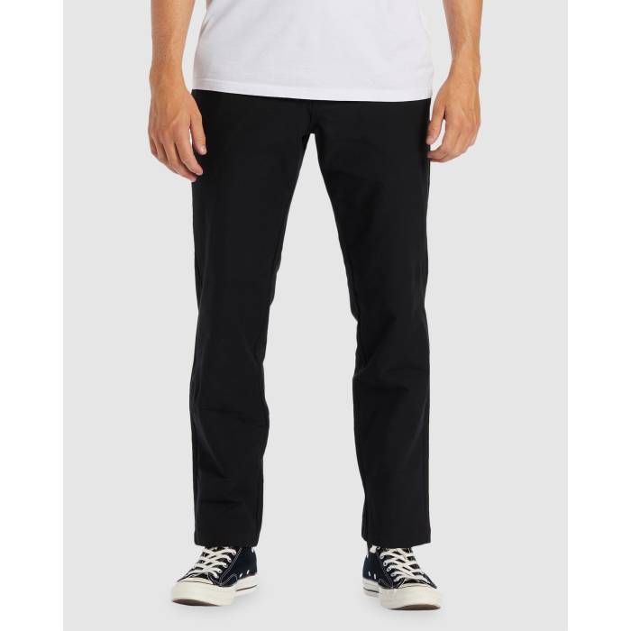 ビラボン Billabong 【 Mens A/Div Surftrek Plus Organic Elastic Waist Pants Mens Black 】 メンズ メンズ 黒色 ブラック