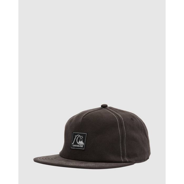 クイックシルバー Quiksilver 【 Mens Heritage Strapback Cap Mens Black 】 メンズ キャップ 帽子 メンズ 黒色 ブラック