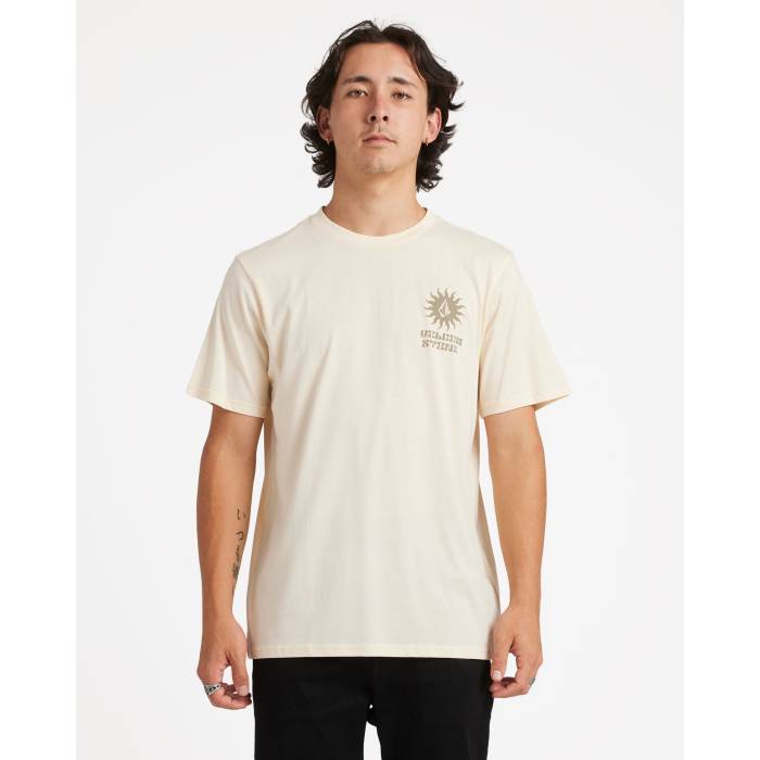 【★百貨店SALE★6/11真夜中2時迄】ボルコム Volcom 【 Mens Rayz T-Shirt Mens Sand 】 メンズ ティーシャツ メンズ 砂色・砂子