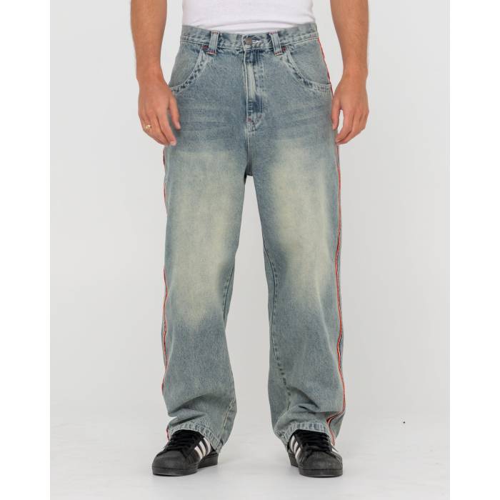 ラスティ Rusty 【 Mens Flip Daddy Denim Jeans Mens Dirty Dawg / Orange 】 メンズ デニム ジーンズ メンズ orange 橙・オレンジ 19,650円