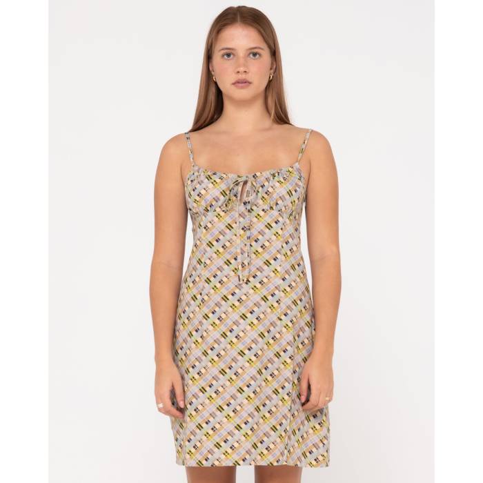 ラスティ Rusty 【 Womens Percy Plaid Mini Dress Womens Multi 】 レディース ドレス レディース