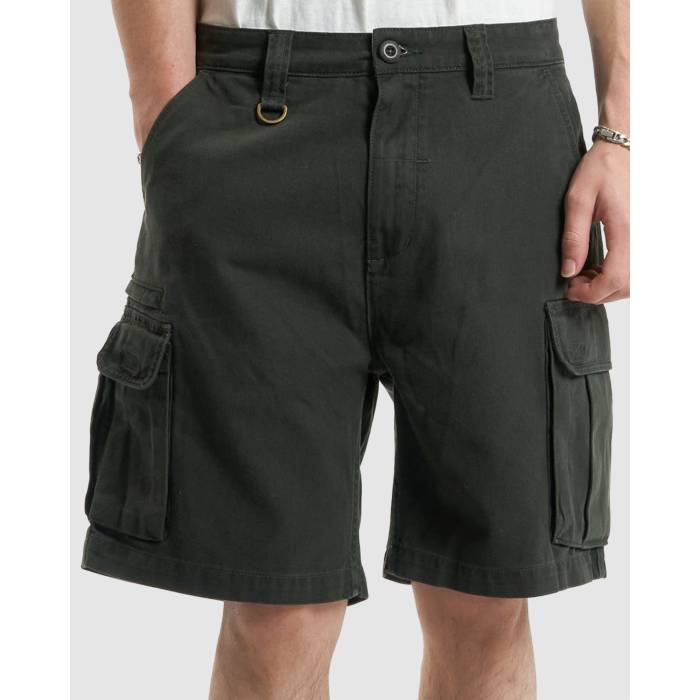Thrills 【 Mens Slacker Union Cargo Shorts Mens Oil Green 】 メンズ Union ユニオン カーゴ ショーツ メンズ green 緑・グリーン 18,750円