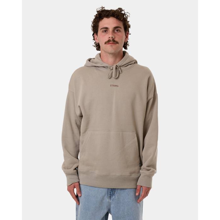 Thrills 【 Mens Minimal Slouch Pullover Hoodie Mens String 】 メンズ フーディー パーカー メンズ