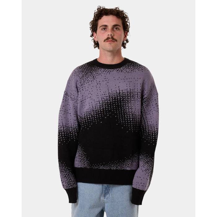 Thrills 【 Mens Relax Your Eyes Crew Neck Mens Black 】 メンズ 伸び伸びする 労働者の一団 メンズ 黒いこと 黒いこと
