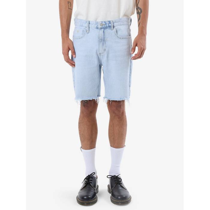Thrills 【 Mens Bones Denim Shorts Mens Light Ash Blue 】 メンズ デニム ショーツ メンズ 青色 ブルー