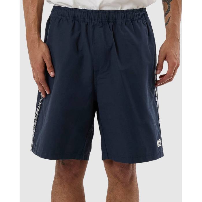 Thrills 【 Mens Terrace Baggie Volley Shorts Mens Navy 】 メンズ ショーツ メンズ 紺色 ネイビー
