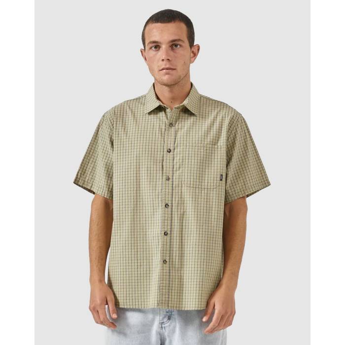 Thrills 【 Mens Superior Short Sleeve Shirt Mens Sunshine 】 メンズ Sleeve スリーブ メンズ