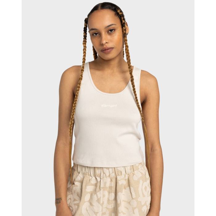 エレメント Element 【 Womens Yarnhill Crop Top Womens Oat Milk 】 レディース Crop クロップ レディース