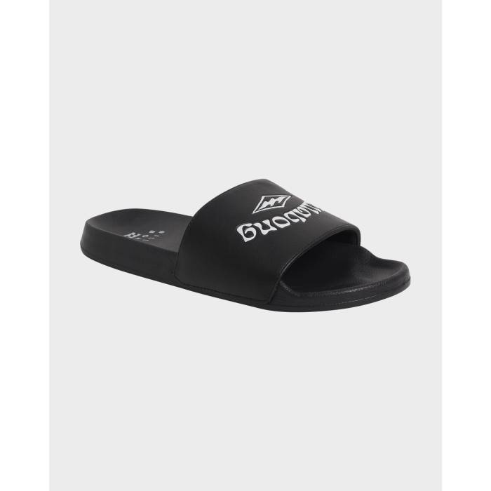 【★百貨店SALE★6/11真夜中2時迄】散らし広告ボン Billabong 【 Womens Crusey Slides Womens Black 】 レディース レディース 黒いこと 黒いこと