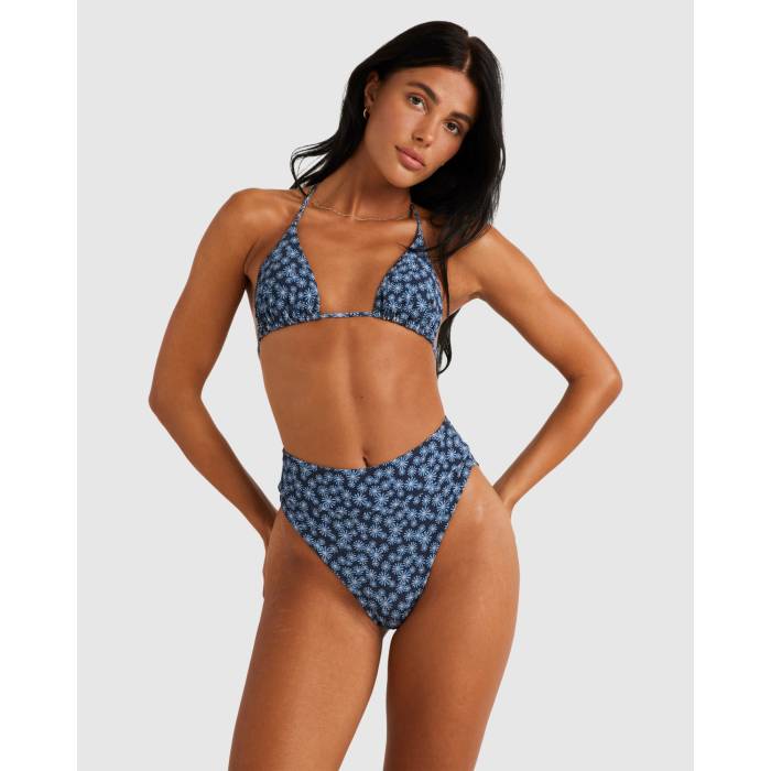 【★百貨店SALE★6/11十二時2時迄】ルーカ Rvca 【 Womens Cosmos Halter Slide Tri Bikini Top Womens Outer Space 】 レディース Slide サンダル レディース