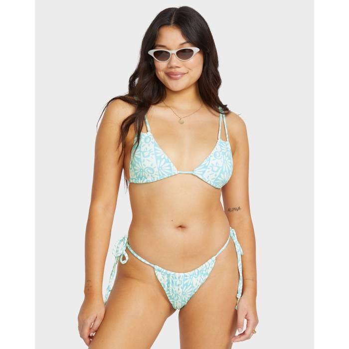 【★百貨店SALE★6/11真夜中2時迄】散らし広告ボン Billabong 【 Womens Happy Dance Bikini Top Womens Sea Spray 】 レディース 社交ダンス レディース