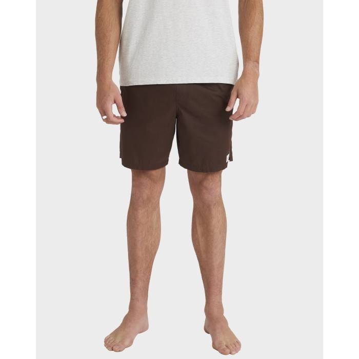 【★百貨店SALE★6/11真夜中2時迄】Von Zipper 【 Mens Salty Dogs Boardshorts Mens Chocolate 】 メンズ メンズ