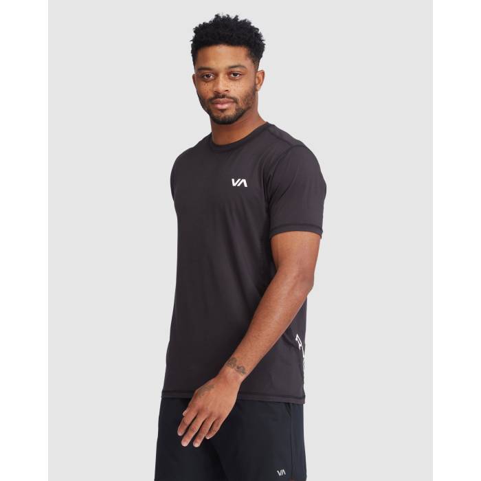 ルーカ Rvca 【 Mens Sport V T-Shirt Mens Black 】 メンズ Tシャツ メンズ 黒色 ブラック｜スニケス 15,750円