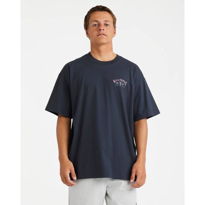 ビラボン Billabong 【 Mens Raging Bull Og T-Shirt Mens Washed Black 】 メンズ Tシャツ メンズ 黒色 ブラック