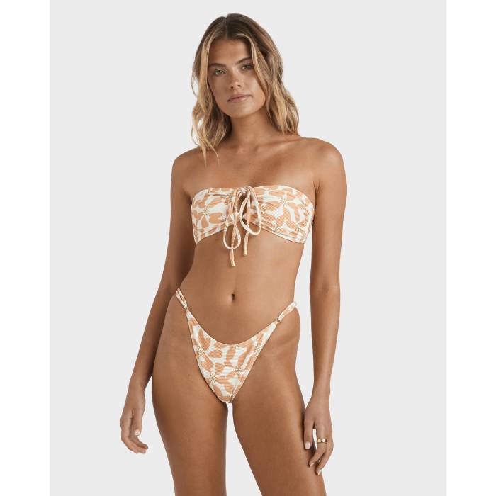 【★百貨店SALE★6/11真夜中2時迄】散らし広告ボン Billabong 【 Womens Belong Together Bikini Bottom Womens Clay 】 レディース ズボン ボトムス レディース