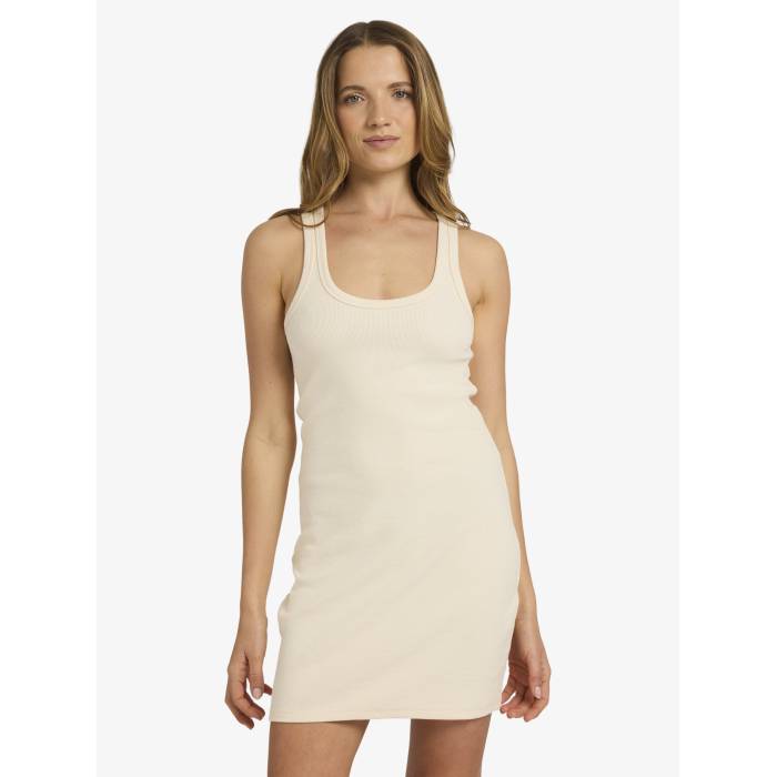 ロキシー Roxy 【 Womens Base Rib Mini Dress Womens Parchment 】 レディース ドレス レディース｜スニケス