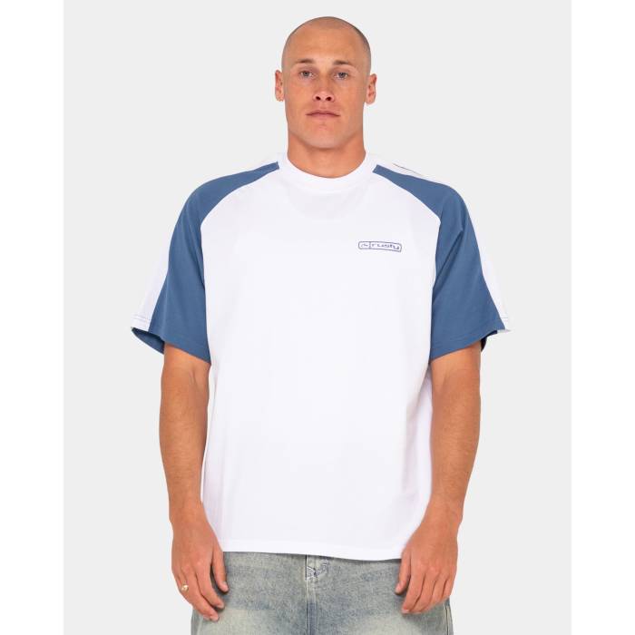 ラスティ Rusty 【 Mens Dodger T-Shirt Mens White 】 メンズ Tシャツ メンズ 白色 ホワイト