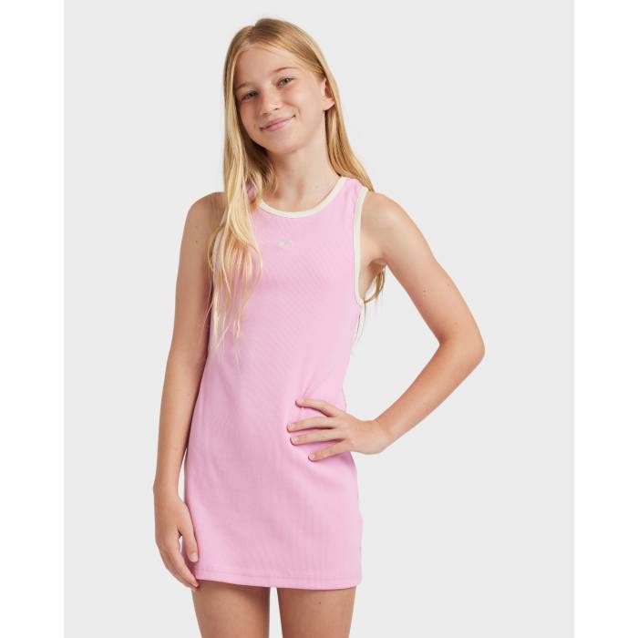 ロキシー Roxy 【 Girls 8-16 Iconic Spirit Mini Dress Girls Bonbon 】 ドレス ジュニア キッズ