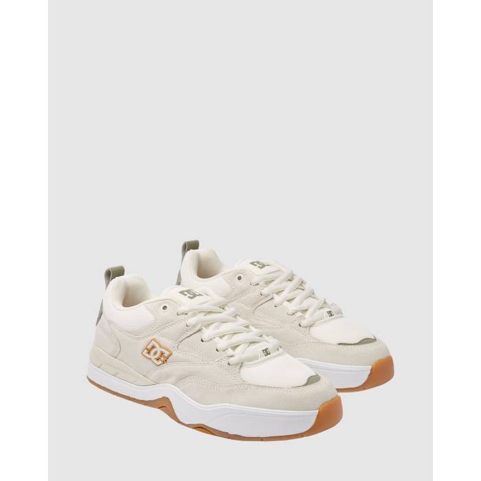 ディーシー シューズ Dc Shoes 【 Mens Dc Ascend Skate Shoes Mens Off White 】 メンズ DC ディーシー Skate 滑る シューズ 運動すること靴 メンズ 白いこと 白いこと