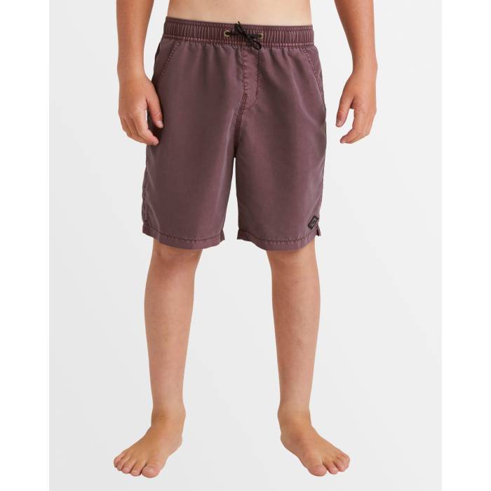 【★百貨店SALE★6/11十二時2時迄】散らし広告ボン Billabong 【 Boys 8-16 All Day Overdye Layback 16\" Boardshorts Boys Port 】 お坊っちゃん キッズ"