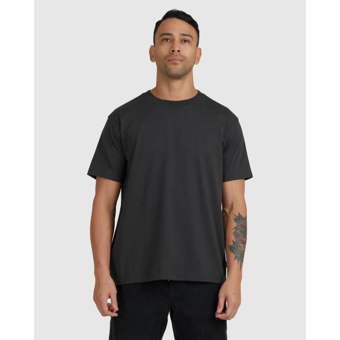 ルーカ Rvca 【 Mens  Basic T-Shirt Mens Black 】 メンズ Tシャツ メンズ 黒色 ブラック