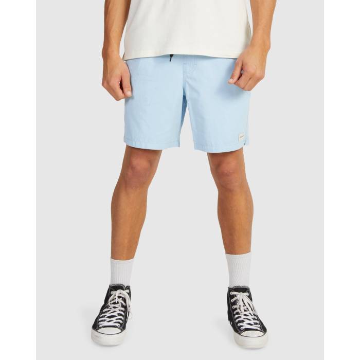 【★百貨店SALE★6/11真夜中2時迄】Von Zipper 【 Mens Salty Dogs Boardshorts Mens Cool Blue 】 メンズ メンズ 冷やりとした 青碧 青碧