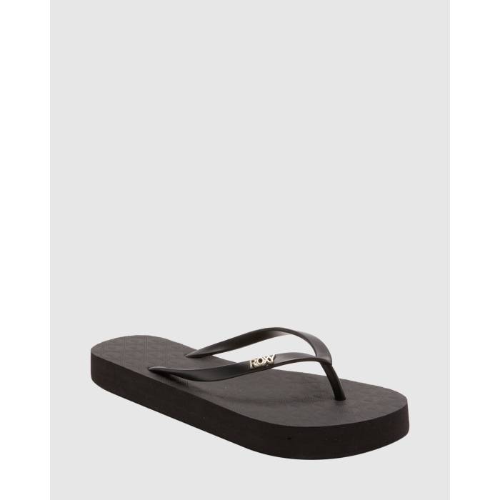 ロキシー Roxy 【 Womens Viva Higher Thongs Womens Black 】 レディース レディース 黒色 ブラック｜スニケス