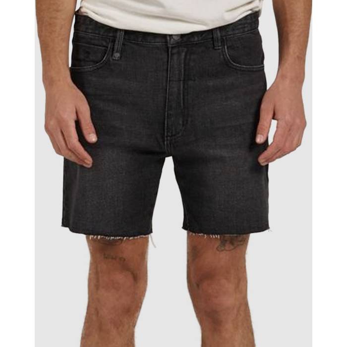 Thrills 【 Mens Mandude Denim Shorts Mens Smoke Black 】 メンズ デニム ショーツ メンズ 黒色 ブラック｜スニケス 15,820円