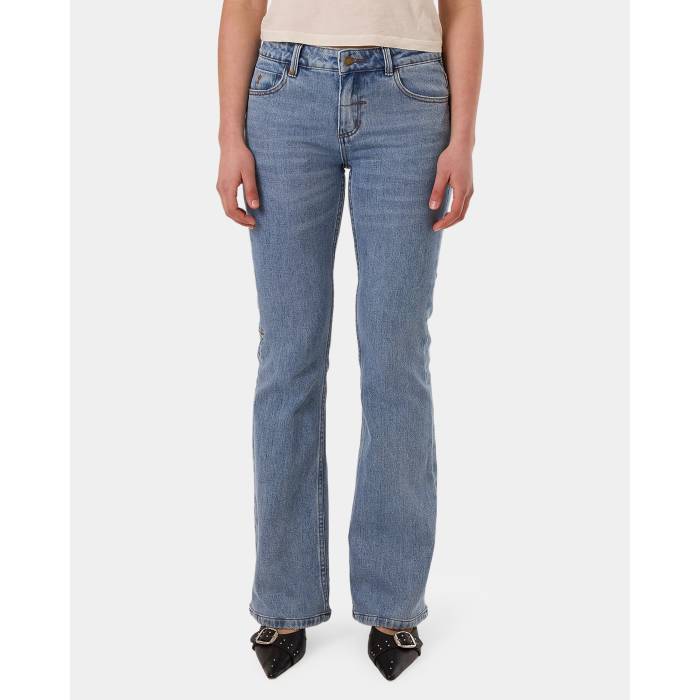 Thrills 【 Womens Alicia Denim Jeans Womens Vintage Stone Blue 】 レディース デニム ジーンズ レディース vintage ビンテージ・ヴィンテージ 青色 ブルー