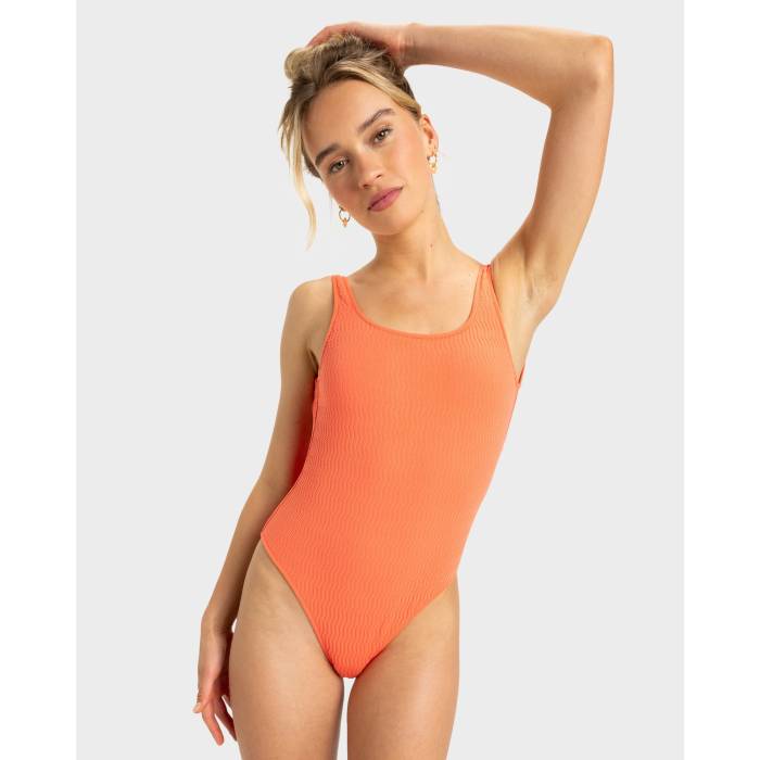 【★百貨店SALE★6/11真夜中2時迄】ロキシー Roxy 【 Womens Lagos One Piece Swimsuit Womens Emberglow 】 レディース 水泳着 レディース