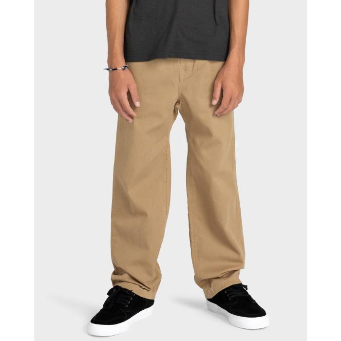 エレメント Element 【 Boys 10-16 Chillin Pants Boys Khaki 】 ジュニア キッズ カーキ
