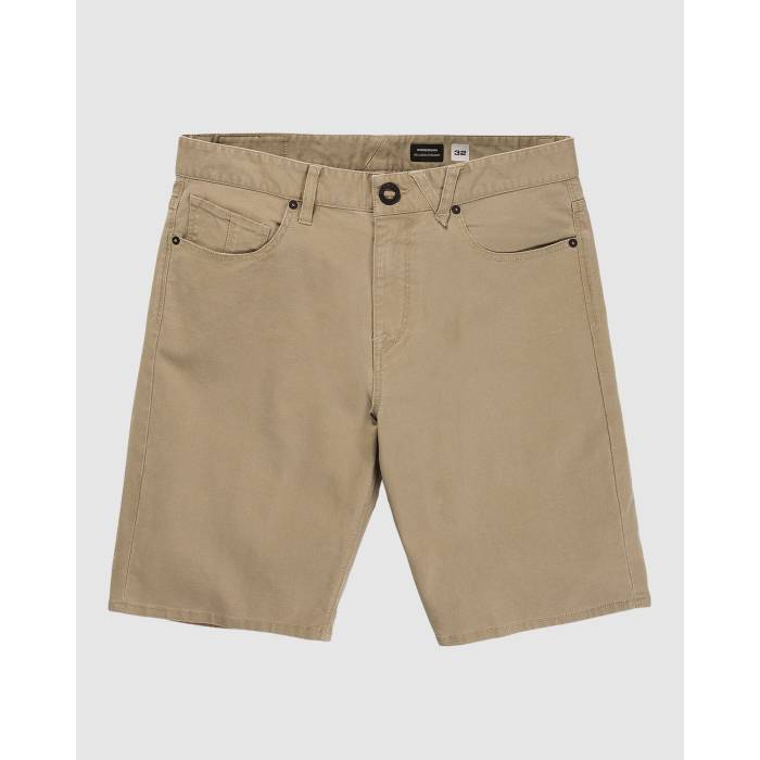 【★百貨店SALE★6/11真夜中2時迄】ボルコム Volcom 【 Mens Modown Canvas Walkshorts Mens Khaki 】 メンズ メンズ カーキ