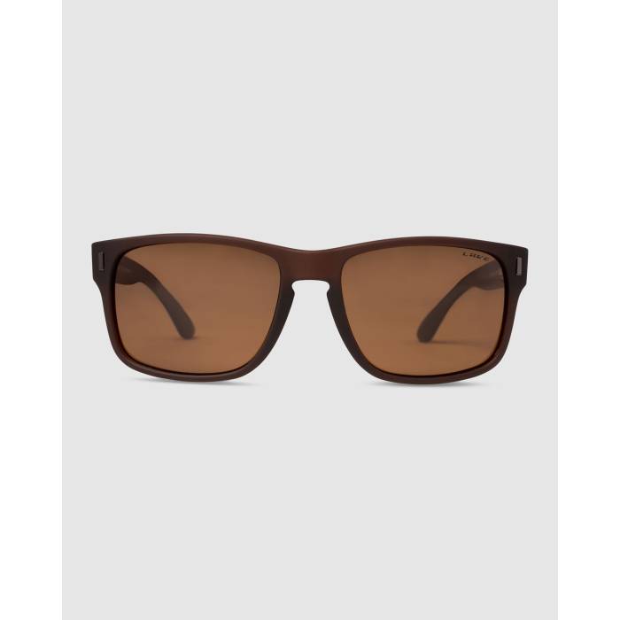 Liive 【 The Lewy Polarized Sunglasses Unisex Xtal Beer 】 サングラス ユニセックス