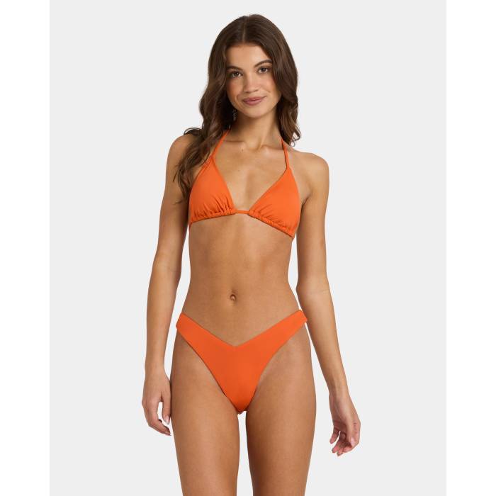 【★百貨店SALE★6/11真夜中2時迄】ロキシー Roxy 【 Womens Beach Classics Bikini Bottom Womens Tangerine 】 レディース ズボン ボトムス レディース
