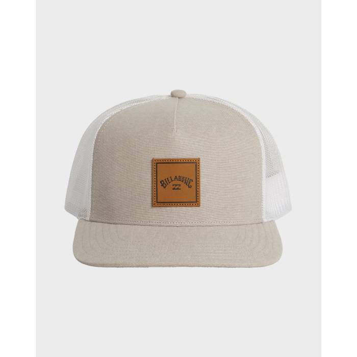 ビラボン Billabong 【 Mens Stacked Trucker Cap Mens Sand 】 メンズ トラッカー キャップ 帽子 メンズ 砂色・サンド｜スニケス