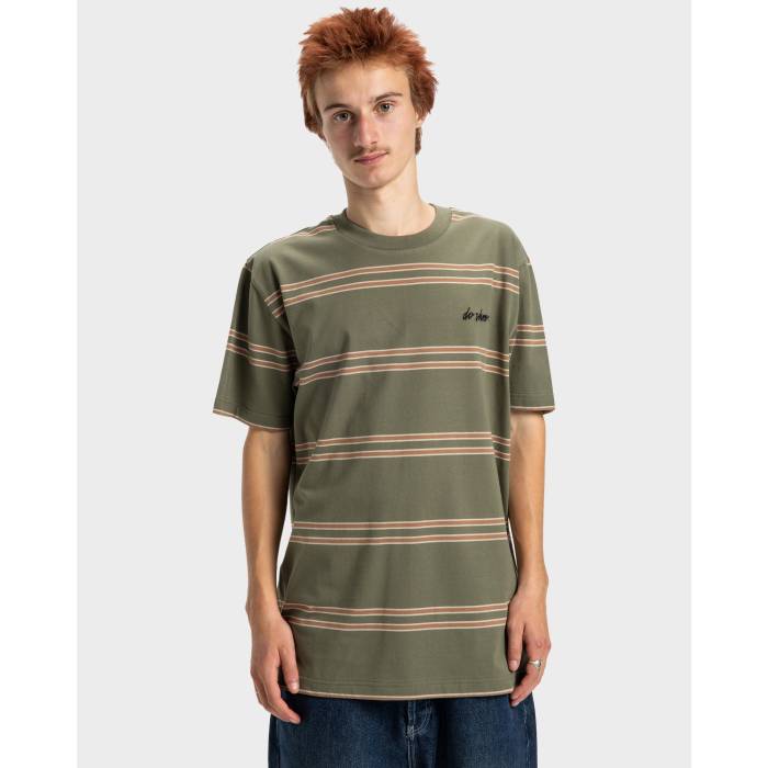 【★百貨店SALE★6/11十二時2時迄】ディーシー シューズ Dc Shoes 【 Mens Maximize T-Shirt Mens Bronze Green 】 メンズ プルオーバー メンズ 銅・ブロンズ green 緑・緑であること