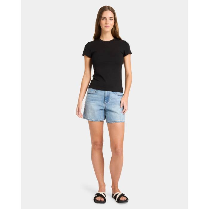 Nunui 【 Womens Westlake T-Shirt Womens Black 】 レディース Tシャツ レディース 黒色 ブラック｜スニケス
