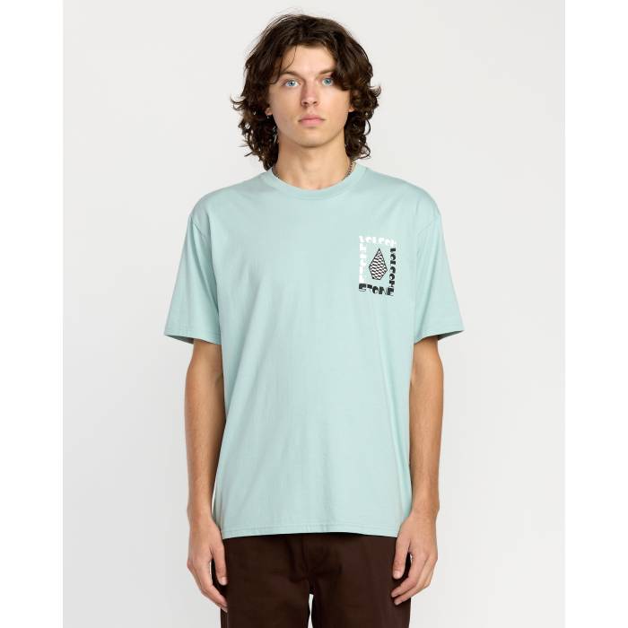 ボルコム Volcom 【 Mens Cornerstone T-Shirt Mens Chambray 】 メンズ プルオーバー メンズ