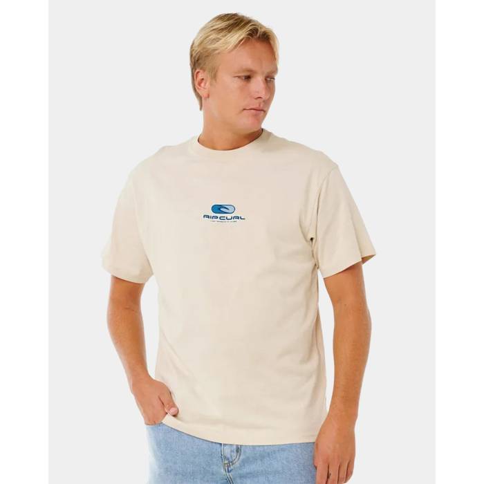 【★百貨店SALE★6/11真夜中2時迄】下唇長い巻き毛 Rip Curl 【 Mens Pill Icon T-Shirt Mens Vintage White 】 メンズ アイコン ティーシャツ メンズ vintage ビンテージ・ヴィンテージ 白いこと 白いこと