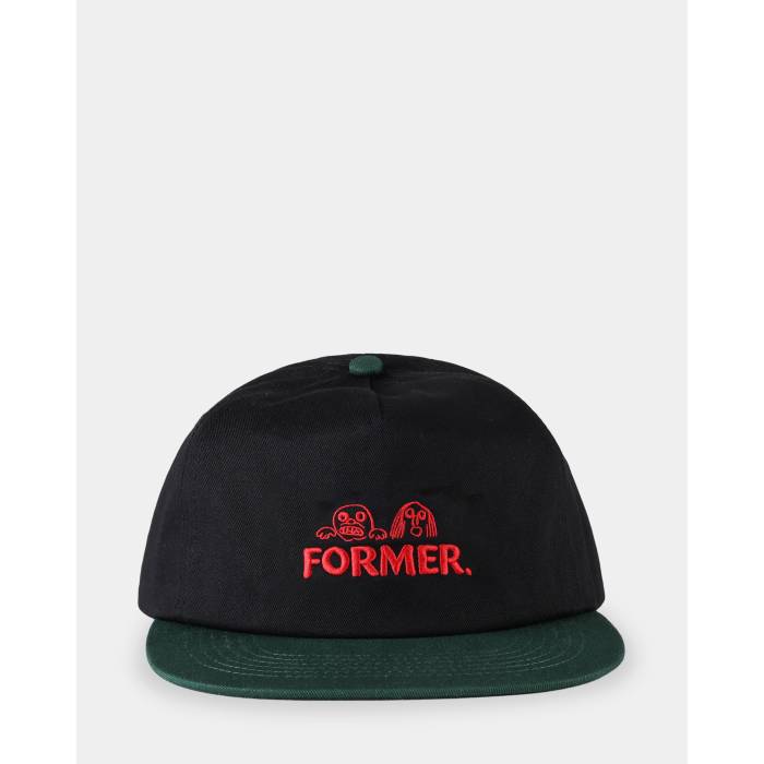 【★百貨店SALE★6/11真夜中2時迄】Former 【 Mens Want It All Baseball Cap Mens Black 】 メンズ 野球 旗がしら かぶり笠 メンズ 黒いこと 黒いこと