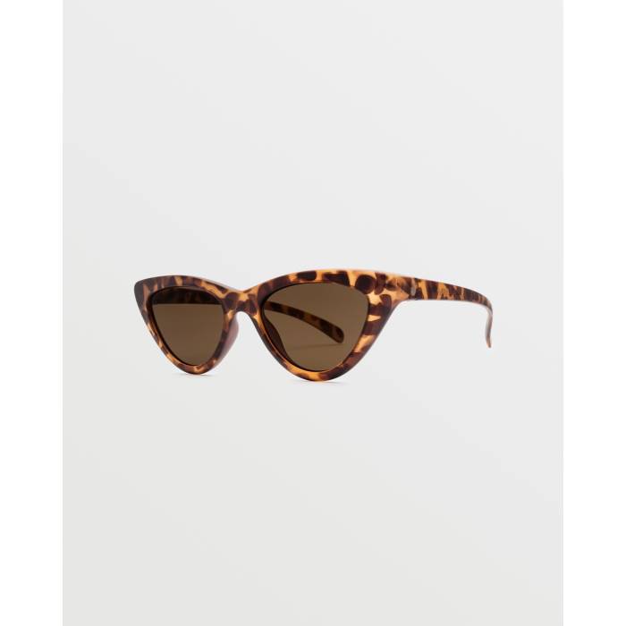 ボルコム Volcom 【 Knife Cat Eye Sunglasses Womens Bronze 】 サングラス レディース 銅・ブロンズ